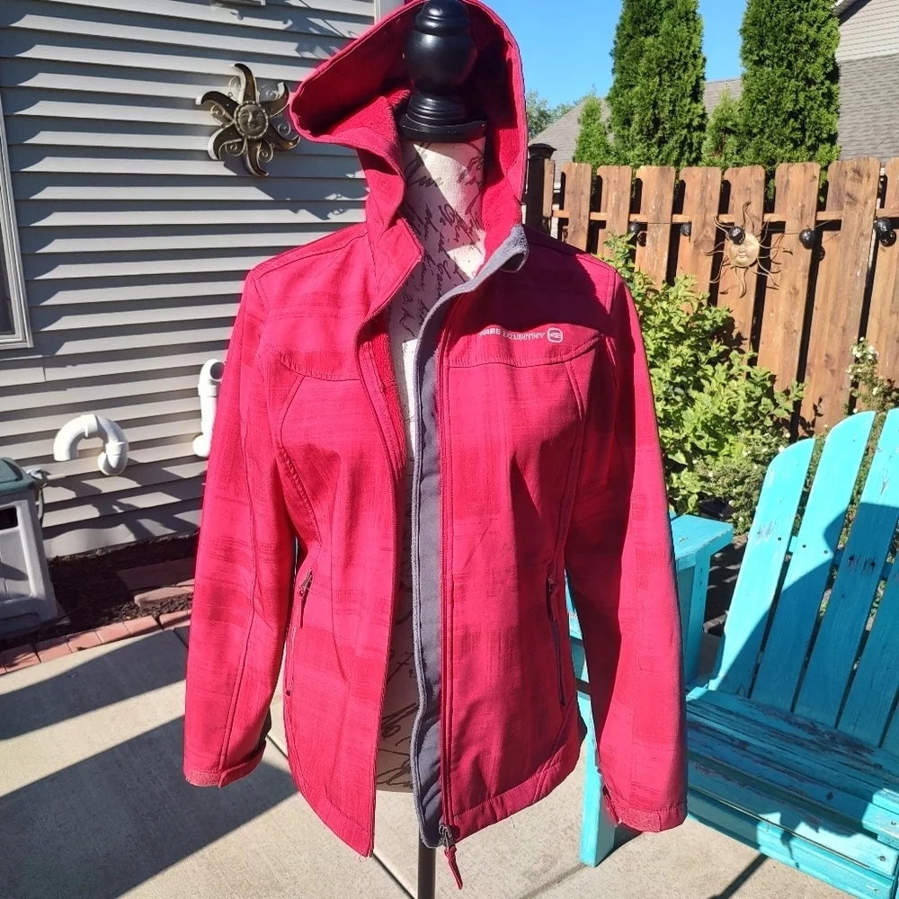 Free Country Small Winter Hooded Coat!